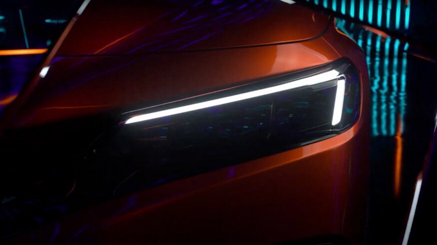 Hình ảnh đầu tiên về Honda Civic 2022