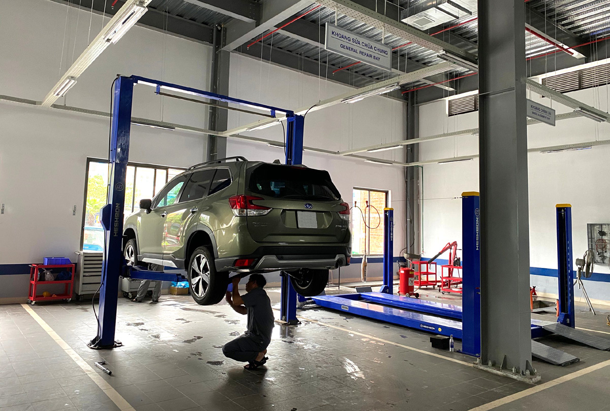 Khu nhà xưởng Subaru Sơn Trà
