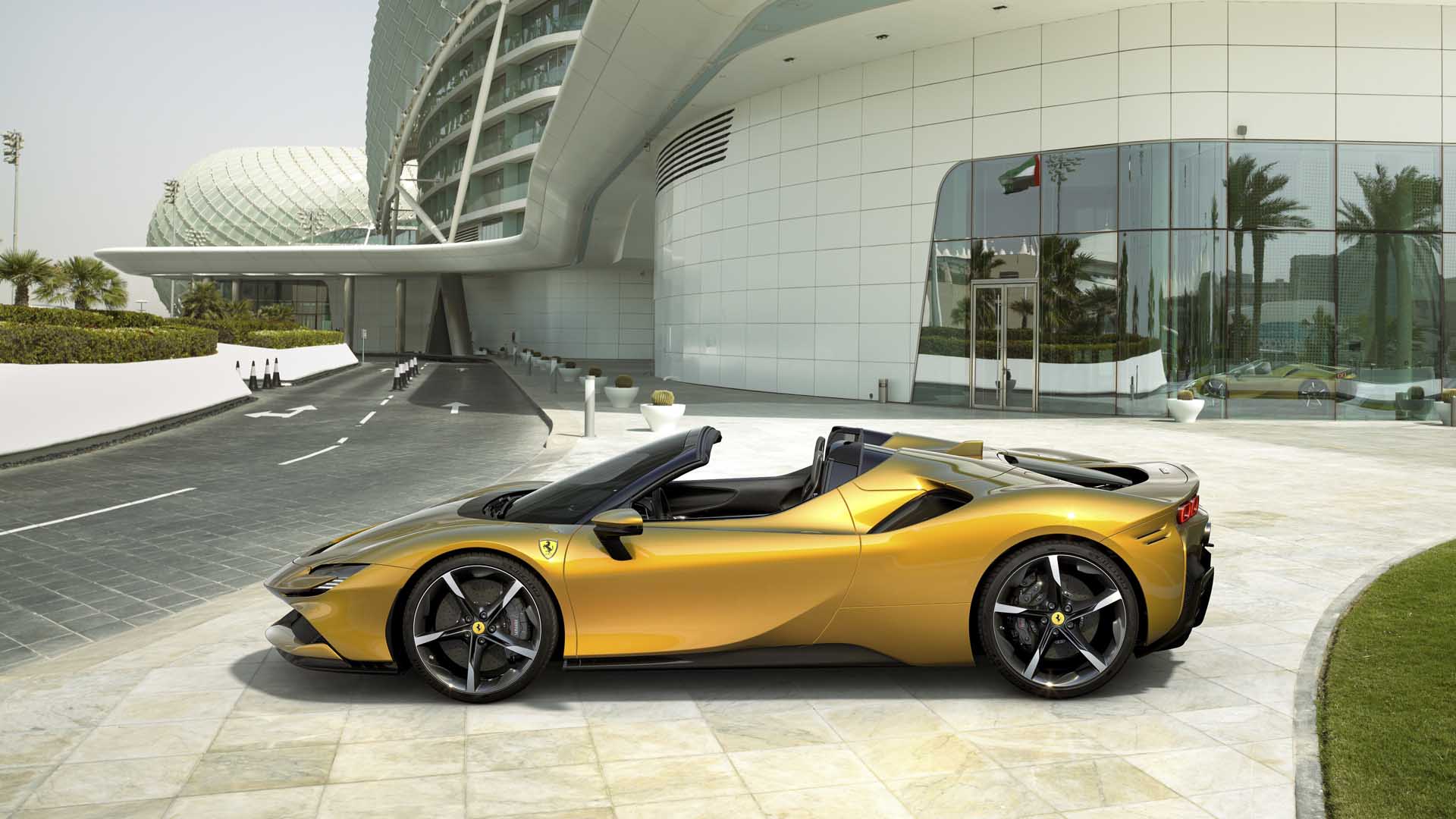 Thiết kế xe Ferrari SF90 Spider