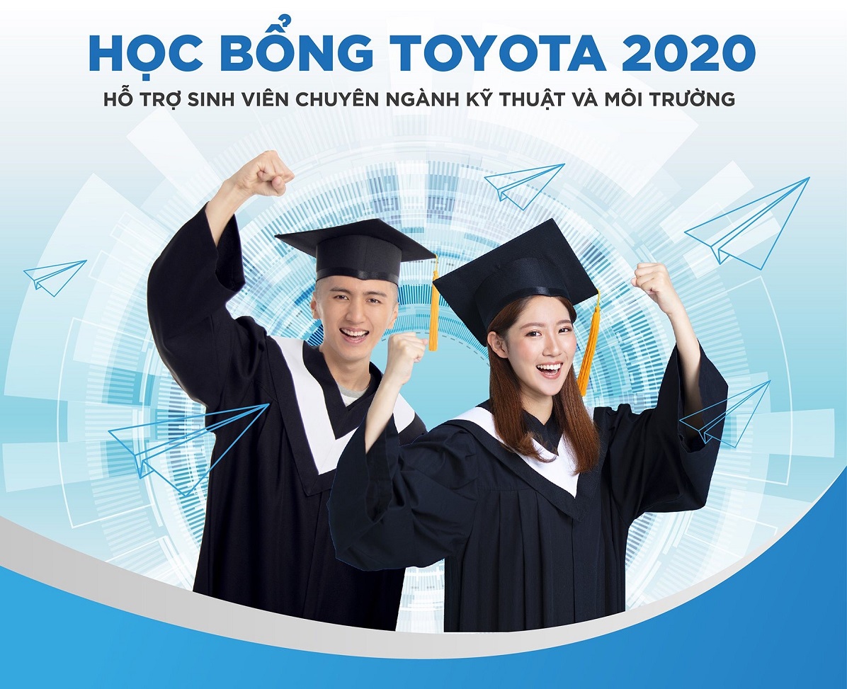 Toyota tiến hành trao tặng 115 suất học bổng với tổng giá trị 690 triệu đồng cho các sinh viên xuất sắc chuyên ngành Ô tô, Cơ khí, Kỹ thuật và Môi trường