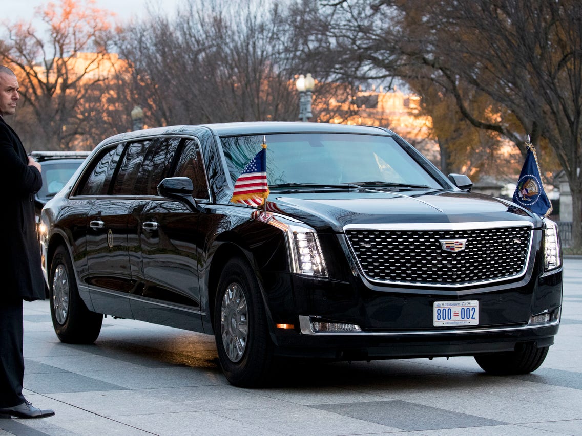 The Beast 2.0 đang được Tổng thống Mỹ Donald Trump sử dụng