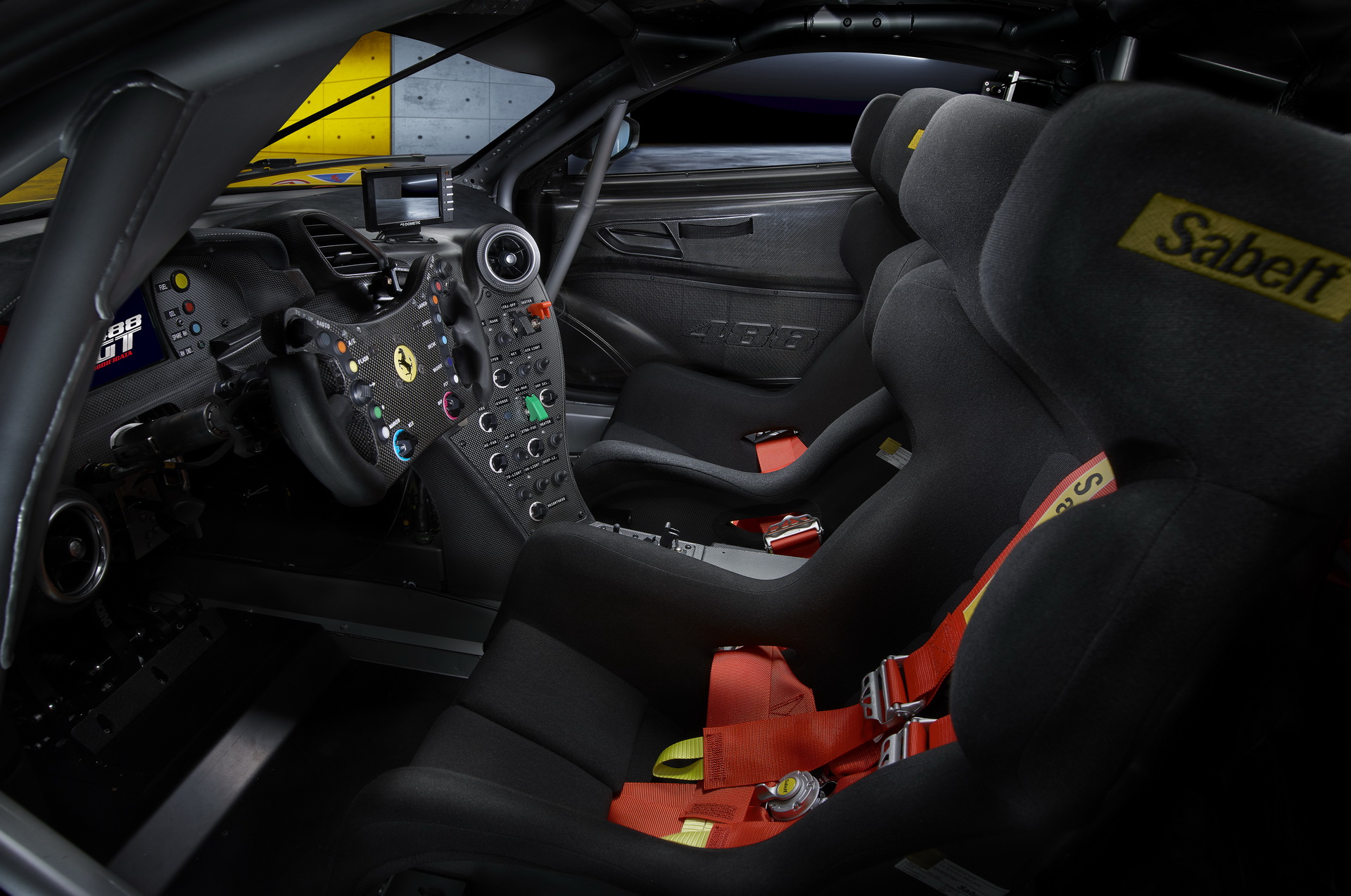 Cabin của xe Ferrari 488 GT Modificata 