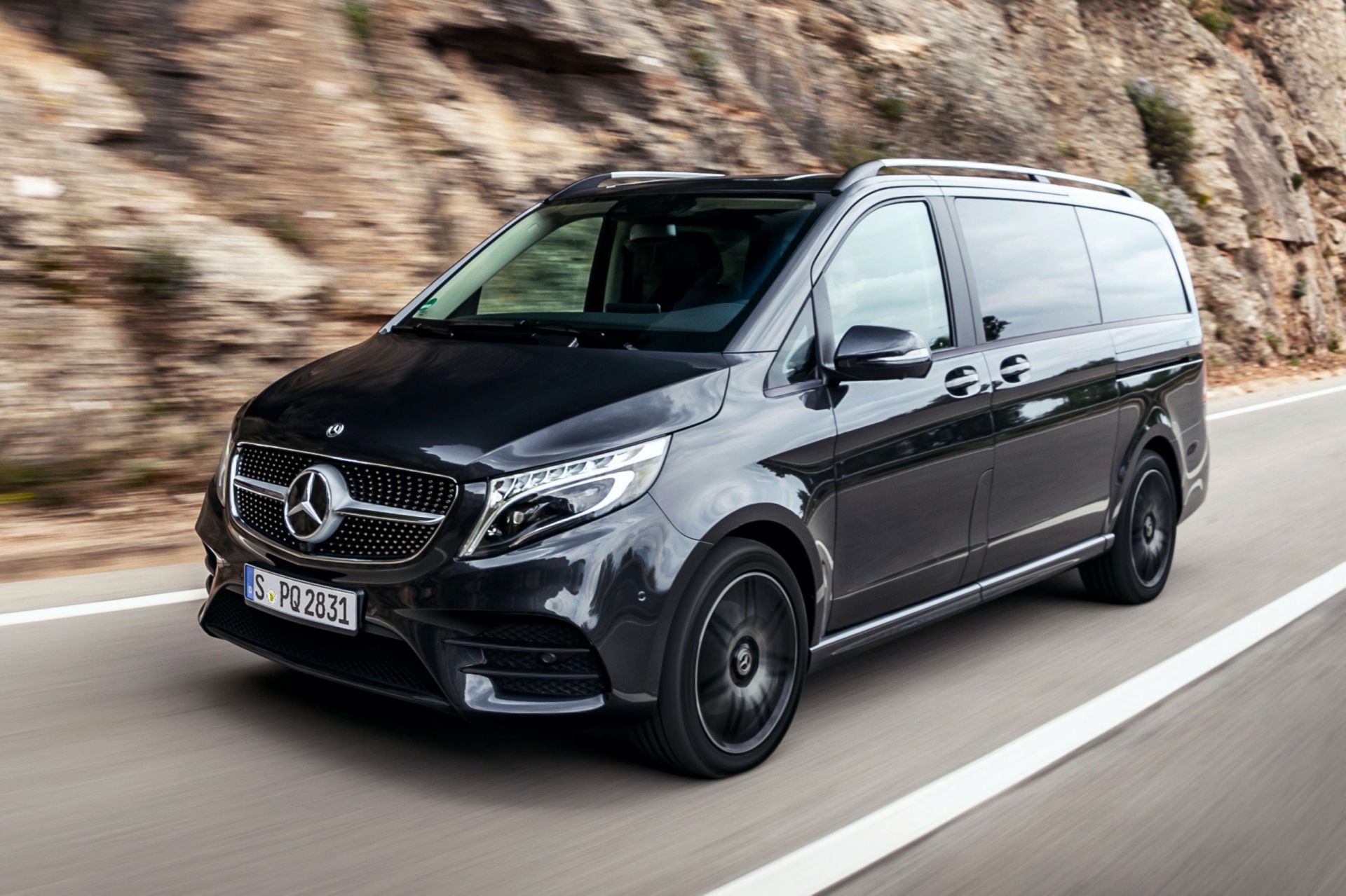 Xe Mercedes-Benz V-Class sẽ trang bị hệ thống treo Airmatic