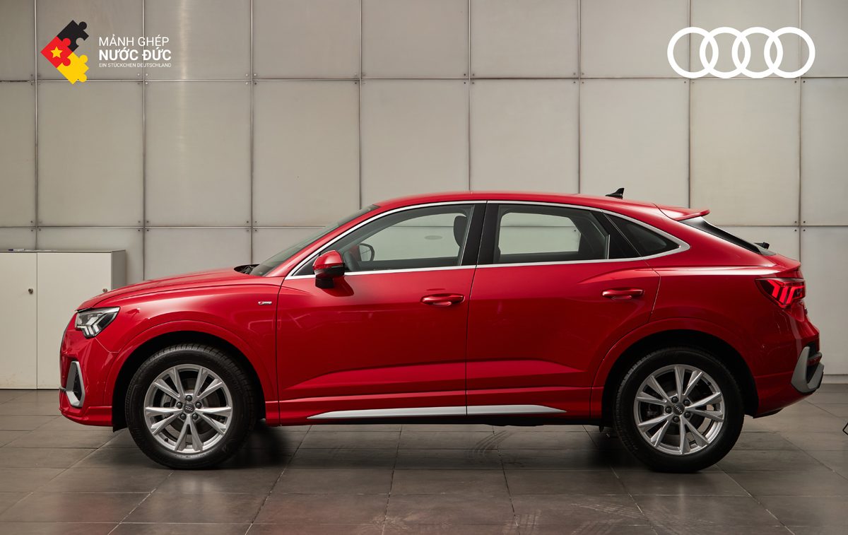 Audi Q3 Sportback mới được bảo hành 3 năm không giới hạn km