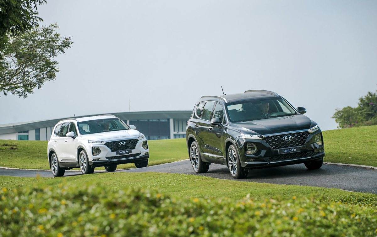 Mẫu xe Hyundai SantaFe