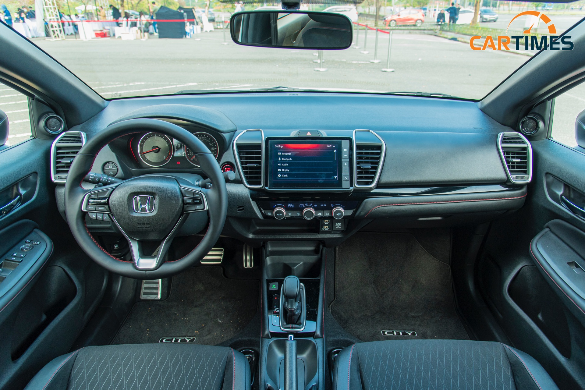 Hàng ghế trước của xe Honda City 2020