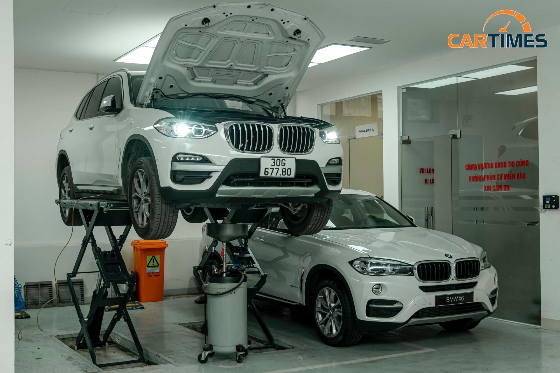 Khu vực xưởng của BMW Lê Duẩn