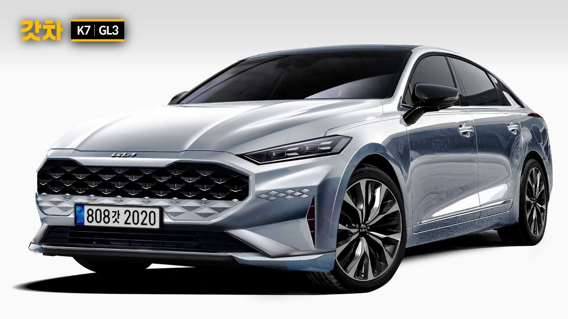 Kia Cadenza/K7 2022 'lột xác' với thiết kế mới