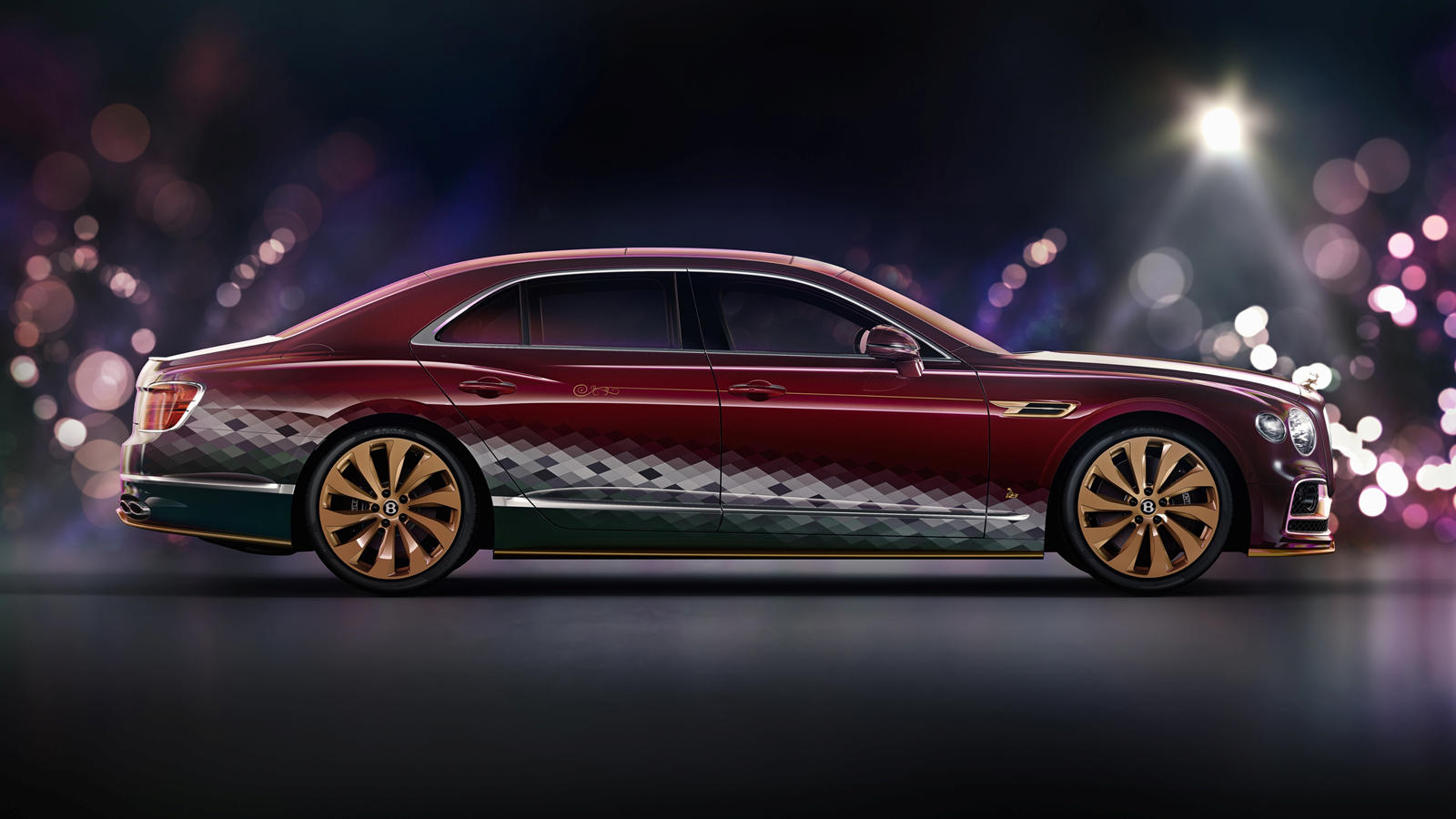 Thân xe Bentley Flying Spur Reindeer Eight
