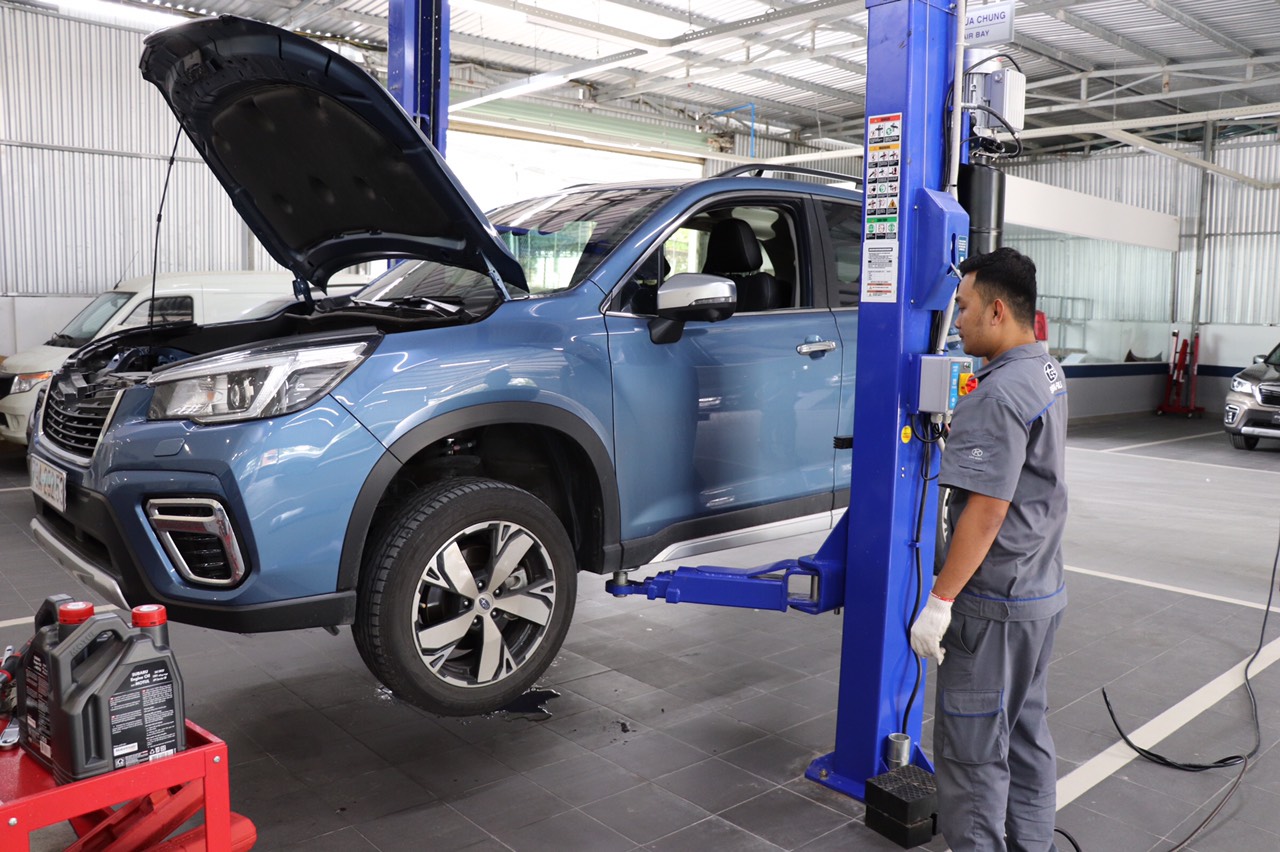 Hệ thống xưởng dịch vụ của Subaru Nha Trang