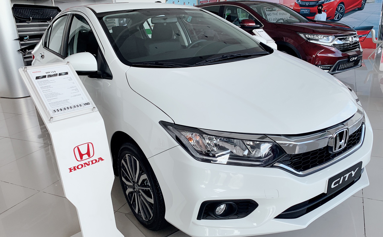 City tiếp tục là 1 trong số mẫu xe ô tô bán chạy nhất của Honda