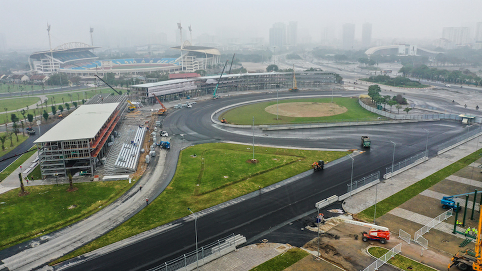 Khu vực khán đài Hạ Long
