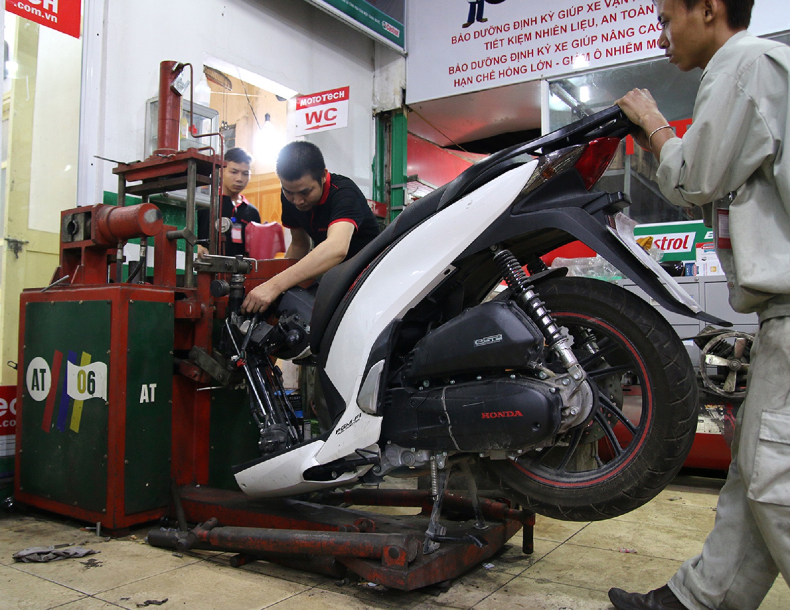 bảo dưỡng xe tay ga
