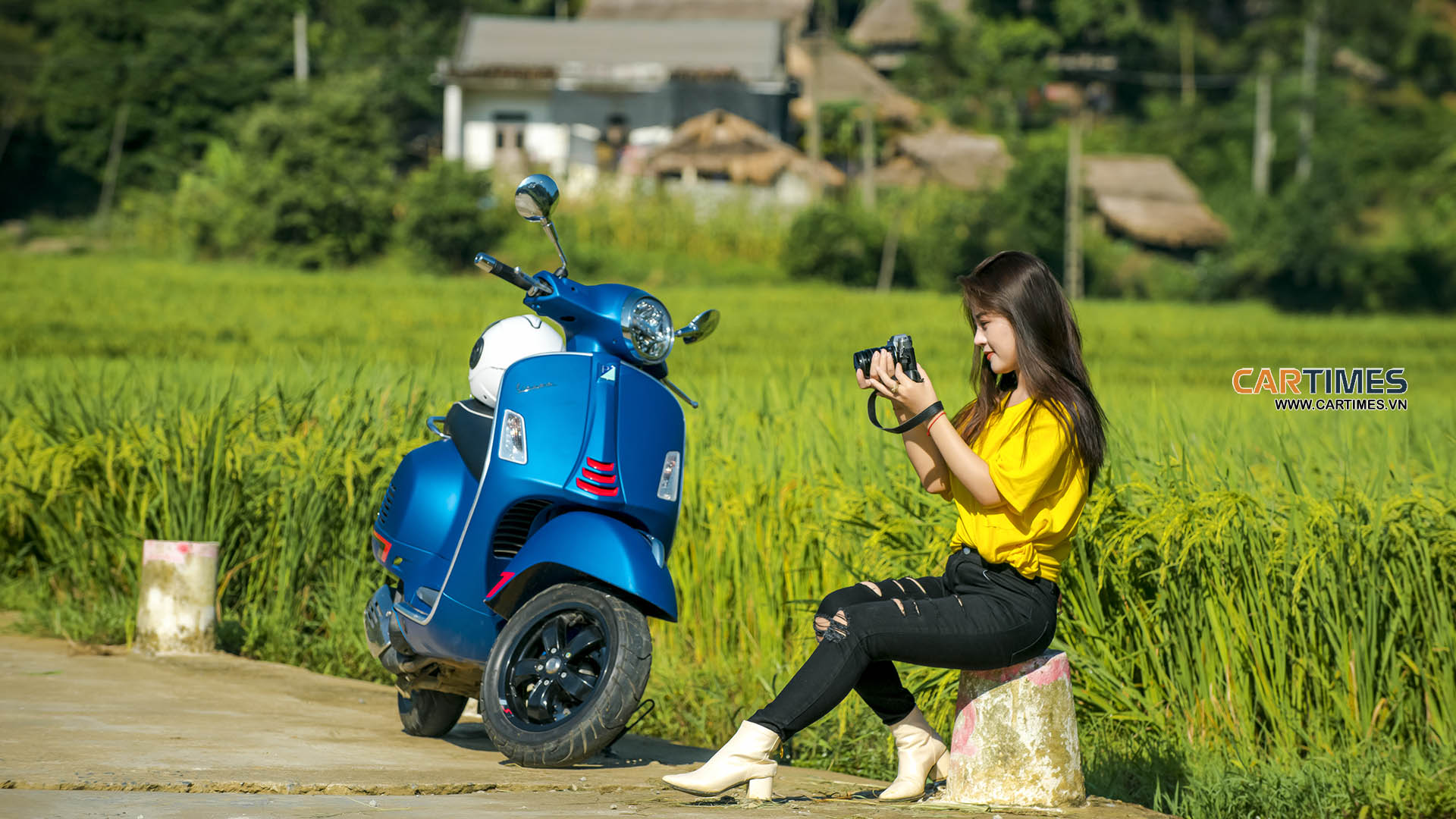 Xe Piaggio Vespa Super 125