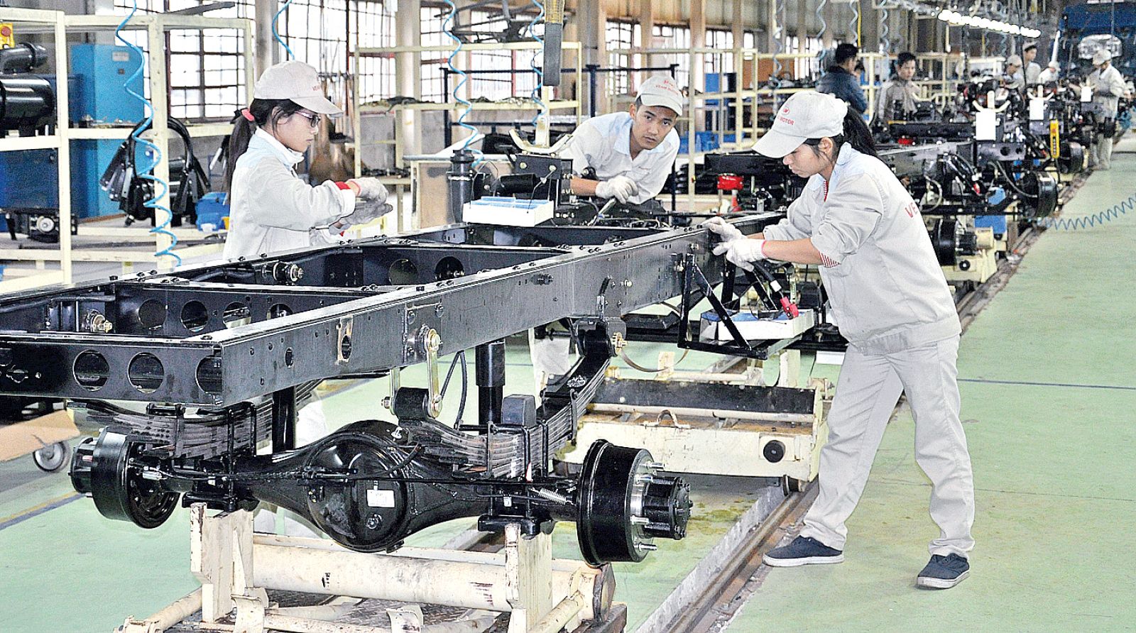 Nhiều hãng xe tải có chuyên gia Trung Quốc