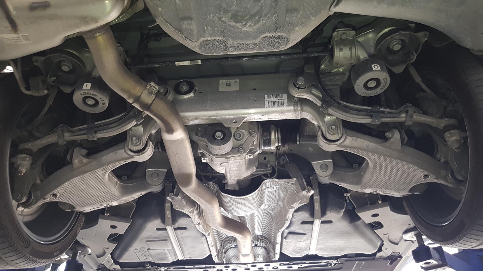 Gầm xe Vinfast Lux A2.0