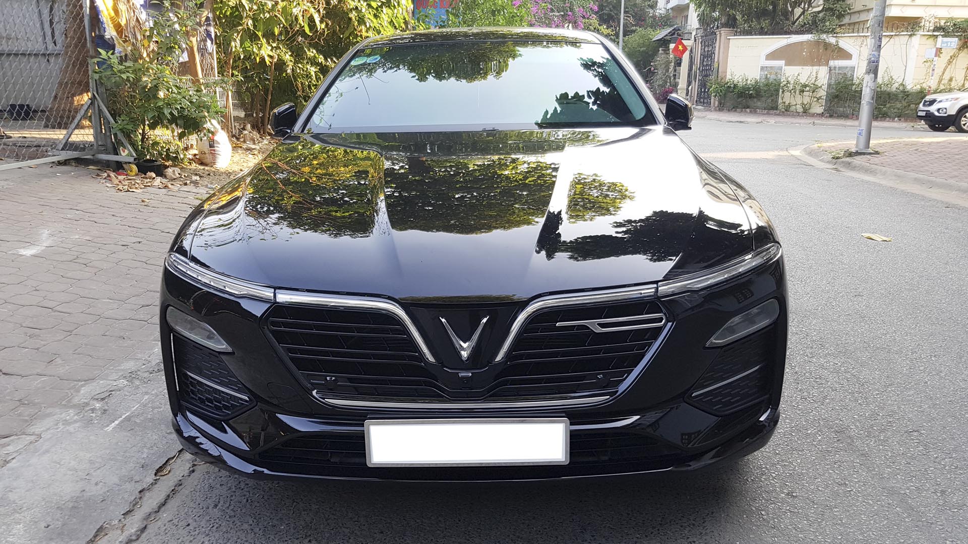 Thiết kế đầu xe VinFast Lux A2.0 được đánh giá cao