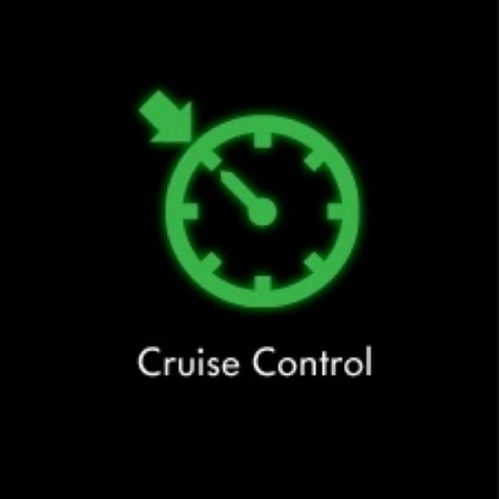 Đèn báo bật Cruise Control 