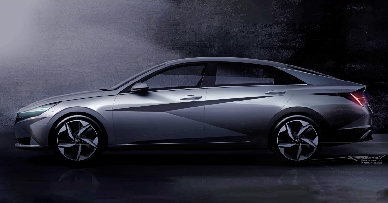 Hyundai Elantra 2021 lộ diện trước thềm ra mắt 17/3