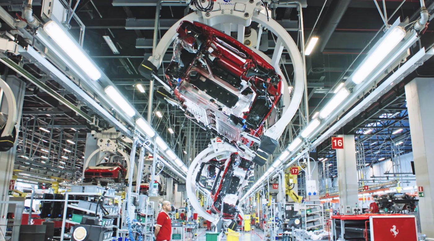 Nhà máy Ferrari dừng hoạt động trong 2 tuần