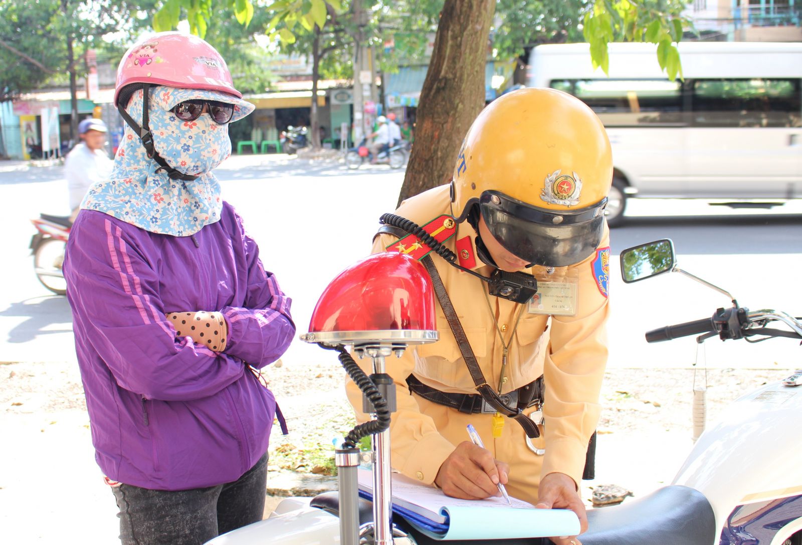 không ký biên bản xử phạt vi phạm giao thông