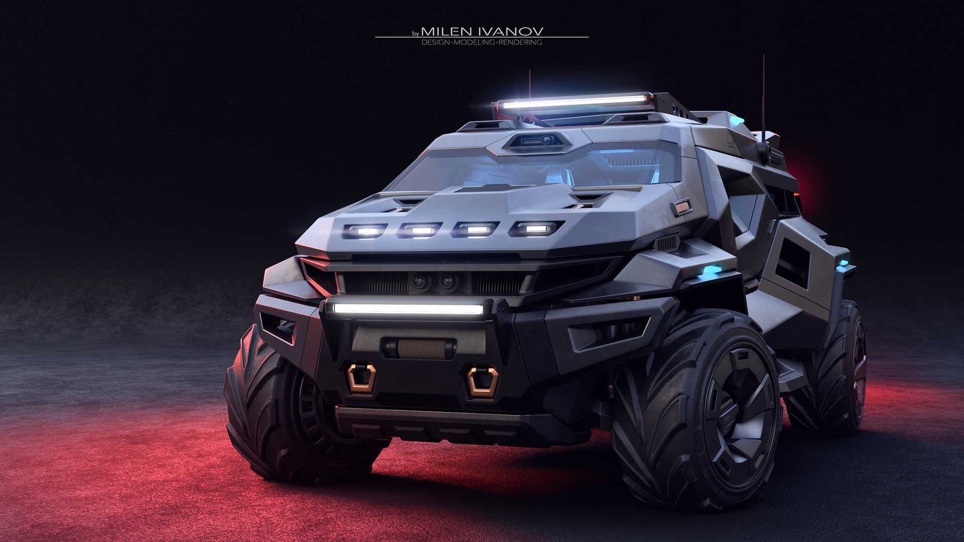 Mẫu xe Armortruck
