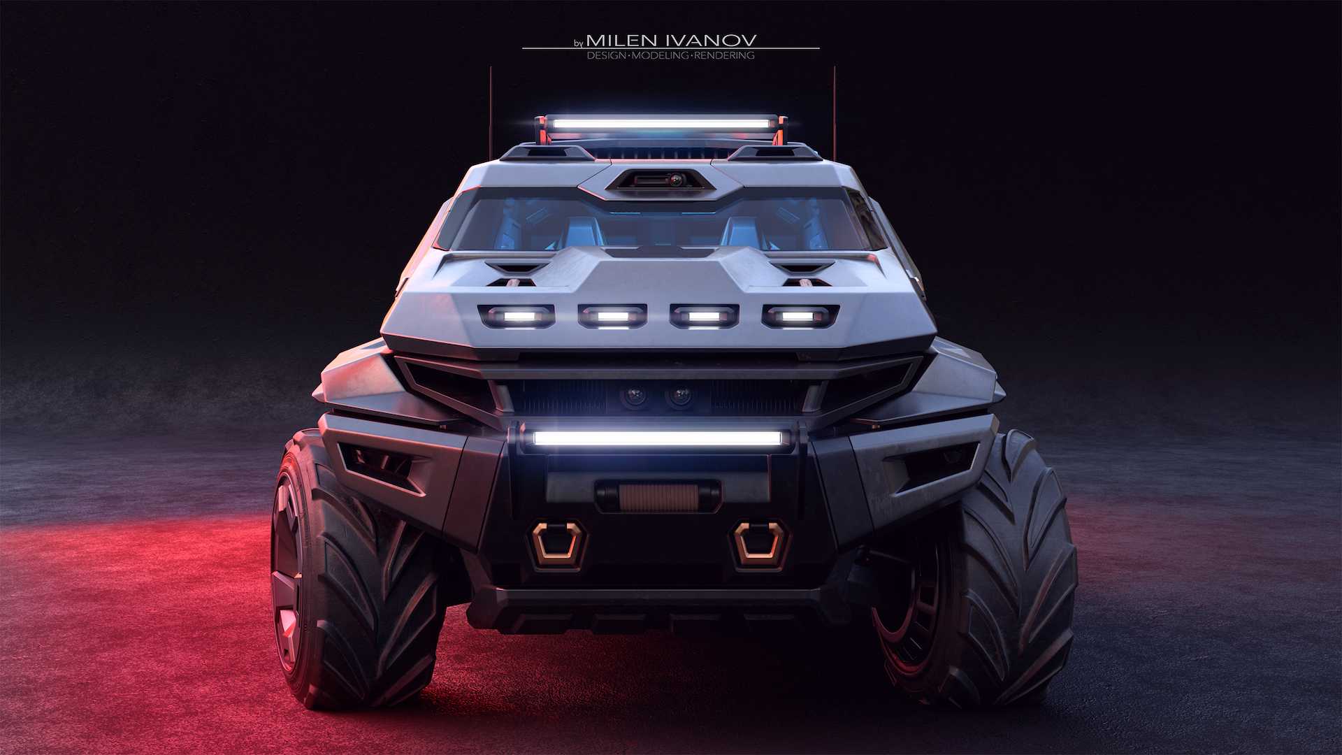 Concept xe Armortruck dành cho Ngày tận thế