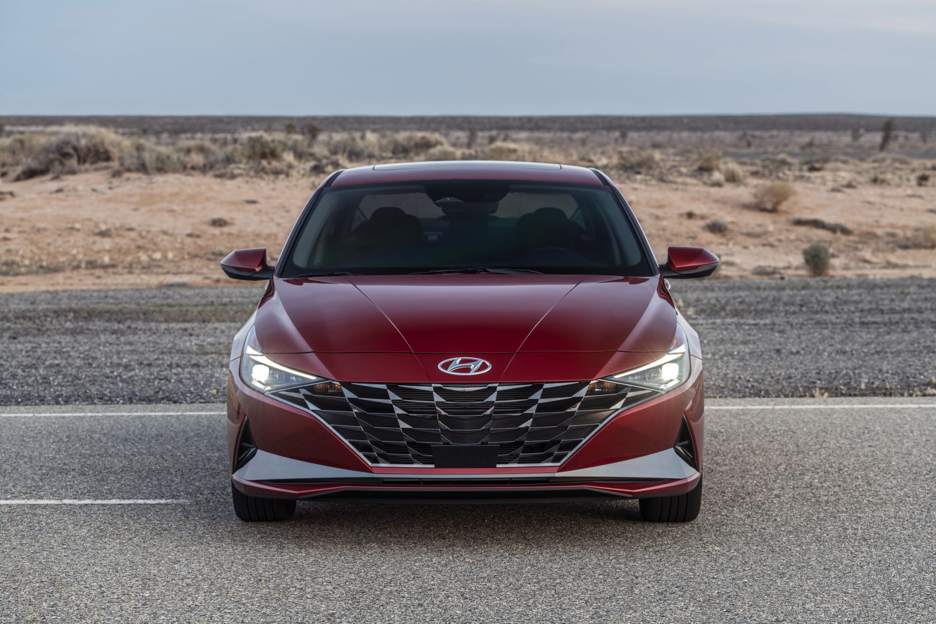 Đầu xe Hyundai Elantra 2021