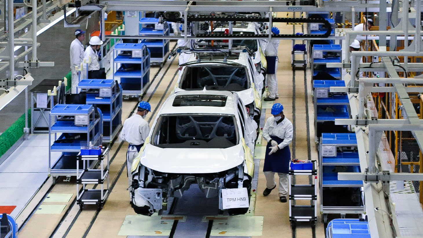 Nhà máy ô tô Honda ở Vũ Hán