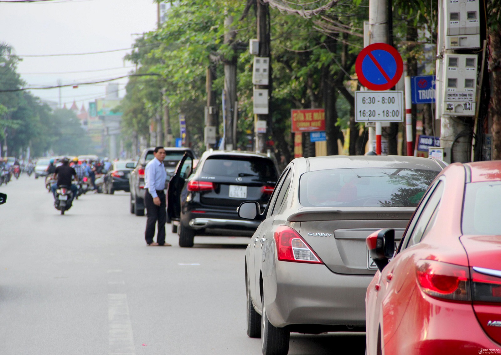 dừng đỗ xe sai quy định