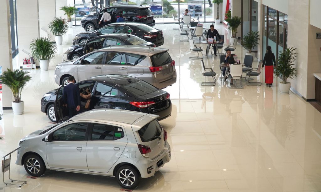 Các đại lý Toyota tại Hà Nội thực hiện việc tạm dừng kinh doanh