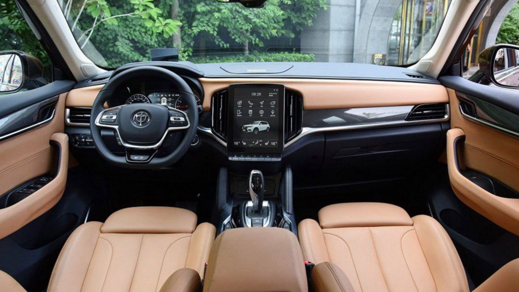 Nội thất xe Brilliance V7