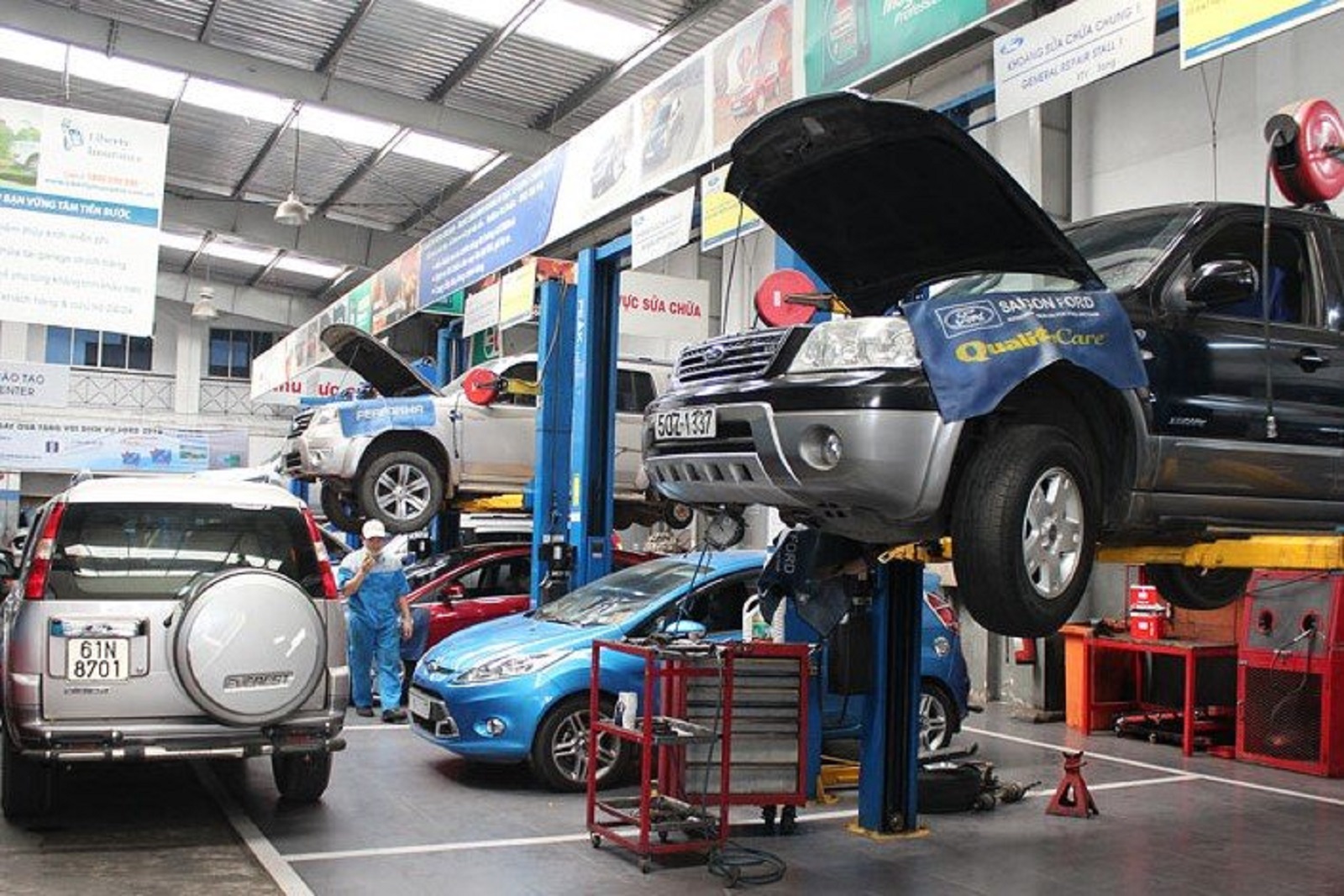 Sử dụng phụ kiện, phụ tùng thay thế kém chất lượng