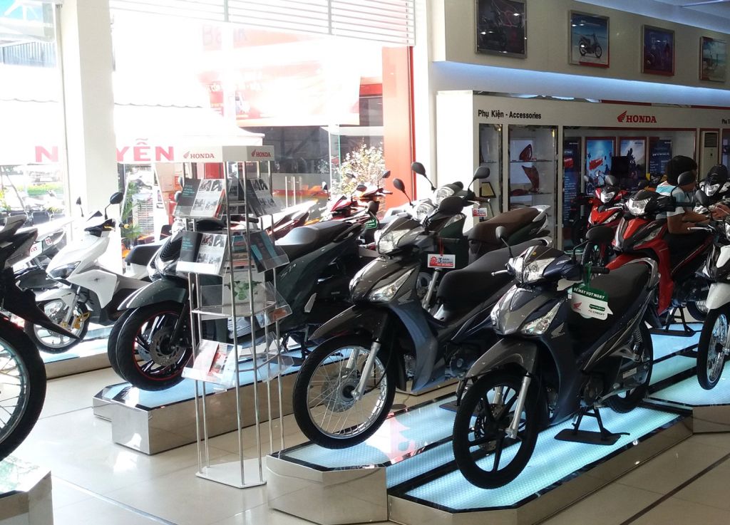 Lượng tiêu thụ xe máy trong quý 1/2020 giảm nhẹ so với cùng kỳ năm ngoái
