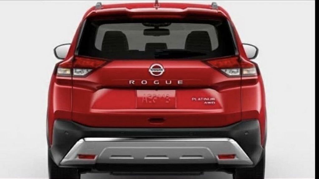 Thiết kế đuôi xe Nissan Rogue/X-Trail 2021