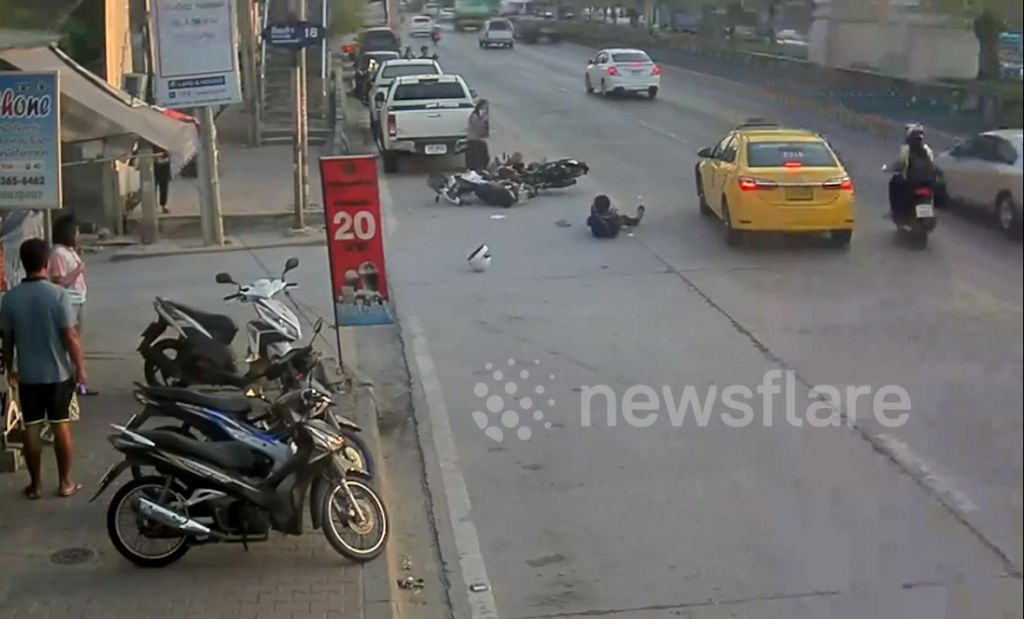 Hiện trường vụ tai nạn 