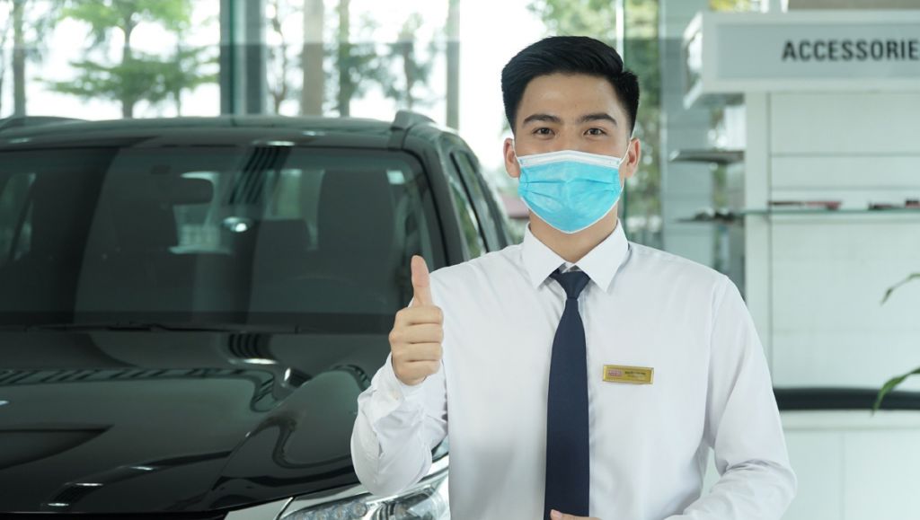 Toyota cũng tiếp tục đẩy mạnh các hoạt động chăm sóc khách hàng mùa dịch bệnh