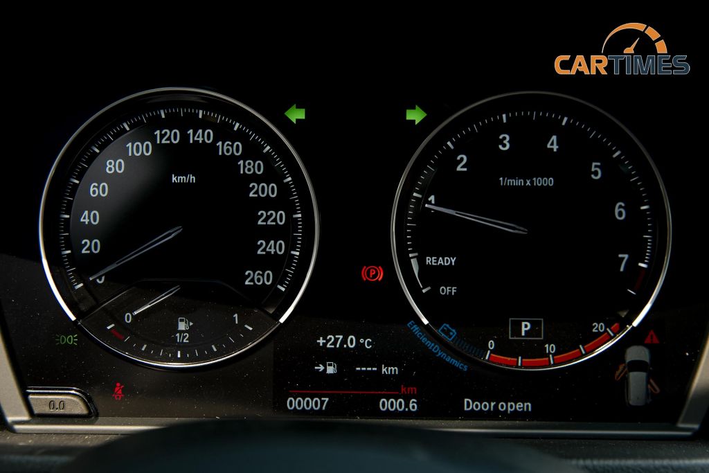 Đồng hồ hiển thị của xe BMW X1