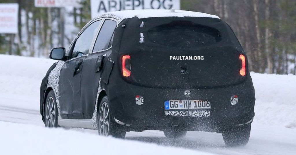 Kia Morning facelift 2021 bản nội địa Hàn lộ diện