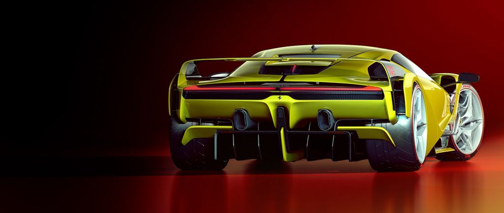 Concept Ferrari F42 của Paweł Breshke Czyżewski