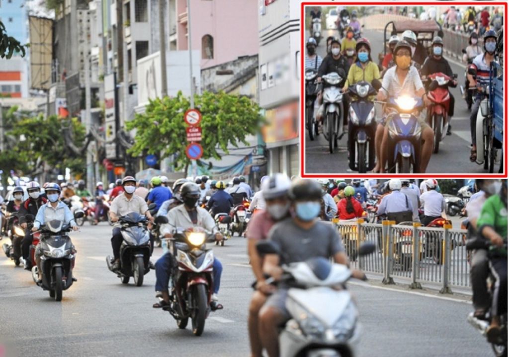 Quy định bật đèn xe máy ban ngày