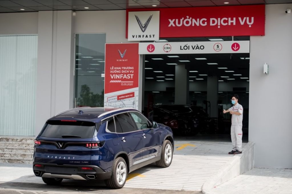 VinFast sẽ trở thành hãng xe đầu tiên có cơ sở dịch vụ tại tất cả 63 tỉnh, thành