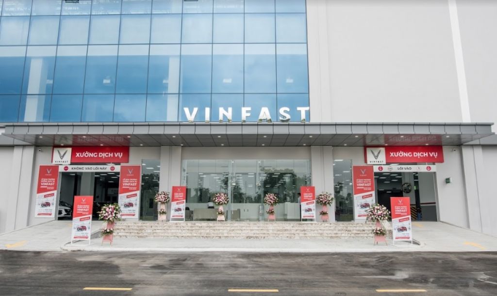14 xưởng dịch vụ mới của VinFast được khai trương ngày 13/5