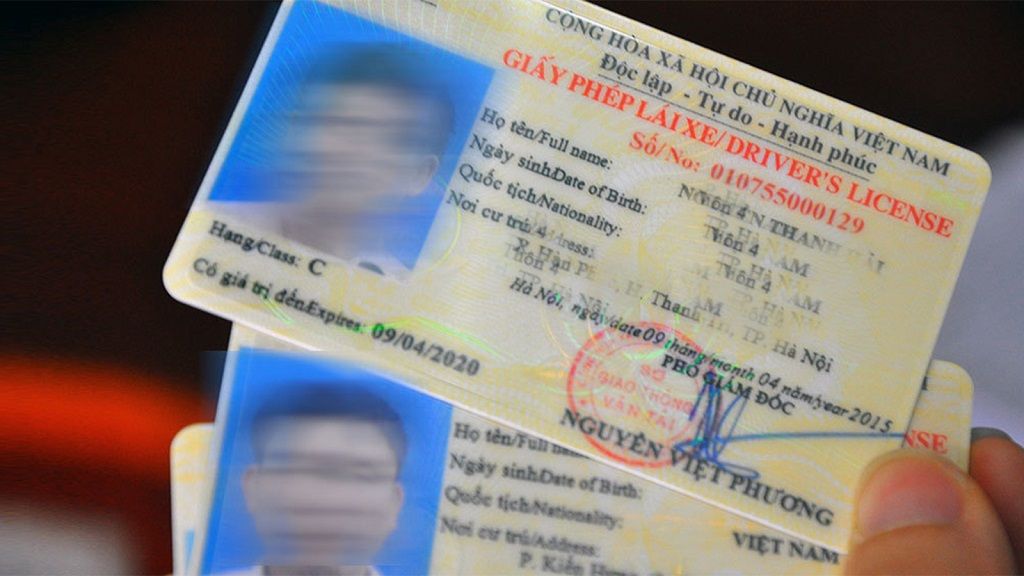 giấy phép lái xe