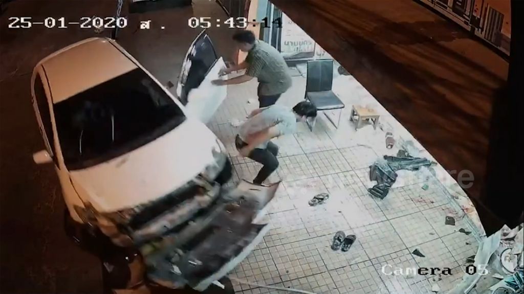 Hiện trường vụ tai nạn