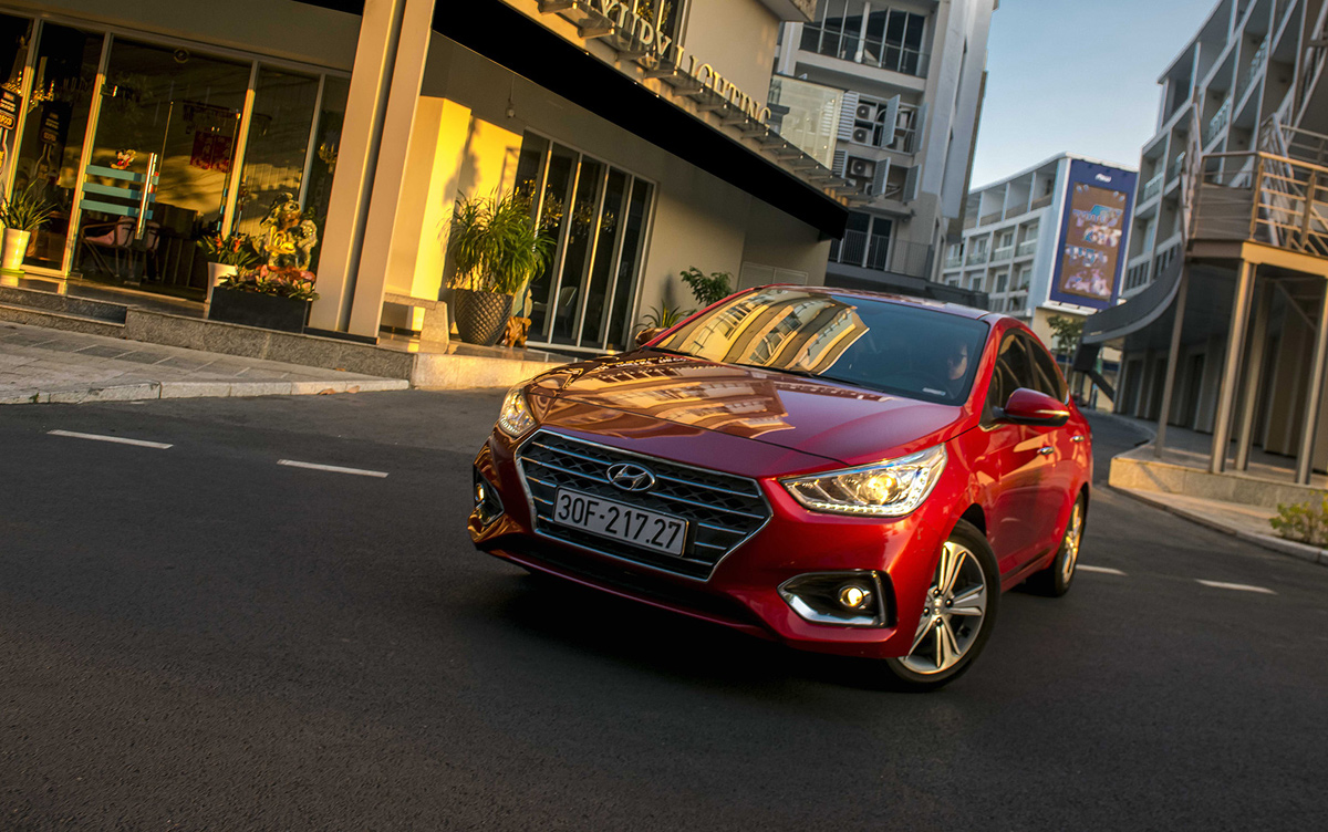 Accent, 1 trong số 2 mẫu xe của Hyundai bán chạy nhất thị trường ô tô Việt Nam