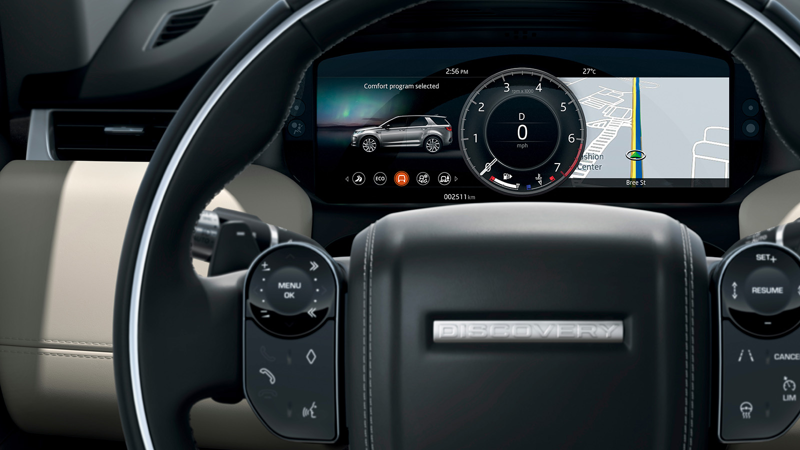 Vô lăng xe Land Rover Discovery Sport 2020