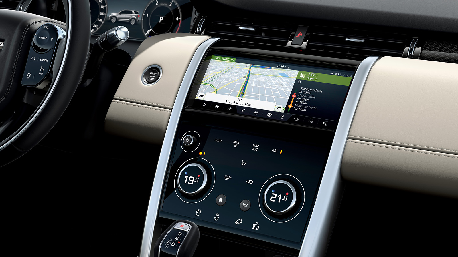 Màn hình xe Land Rover Discovery Sport 2020