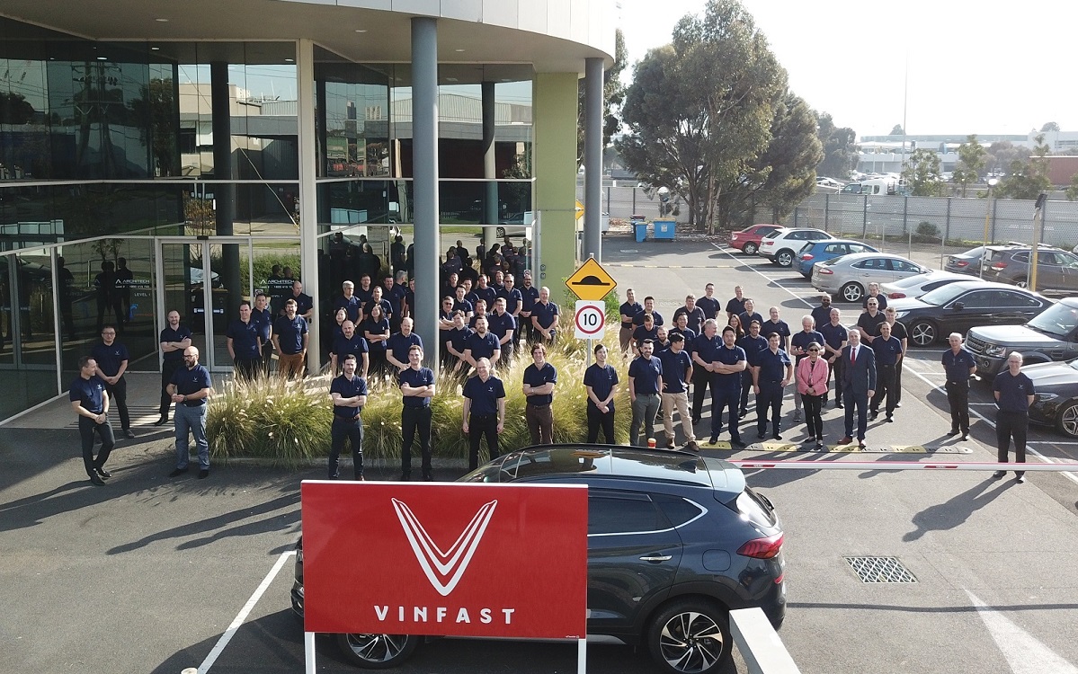 VinFast Australia đã đi vào hoạt động, với nòng cốt là Viện Công nghệ Ô tô 2