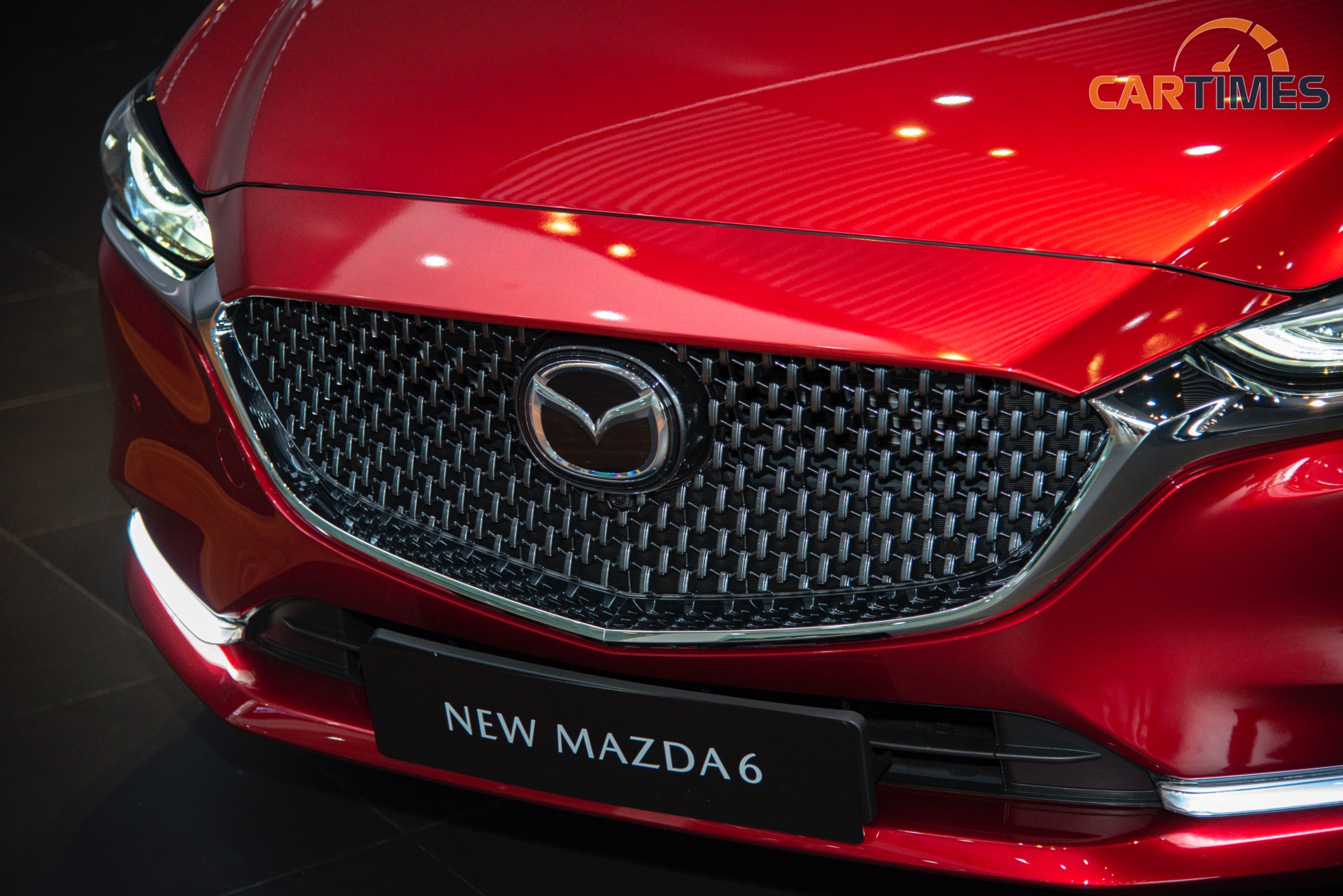 Lưới tản nhiệt của xe Mazda6 2020